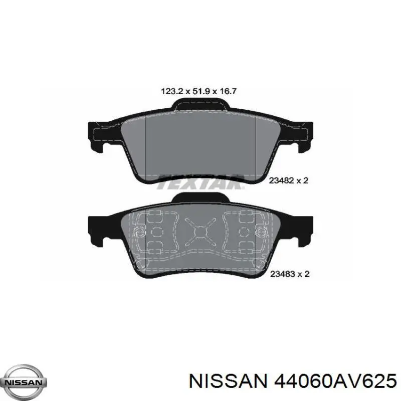 Pastillas de freno traseras Renault Espace 4 JK0