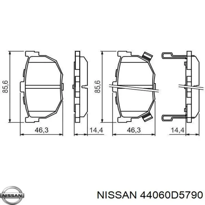 44060D5790 Nissan