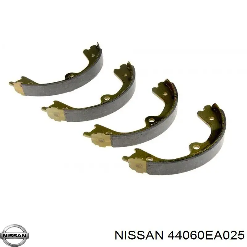 Comprar 44010EA06A Nissan/Infiniti Juego de zapatas de frenos, freno de estacionamiento