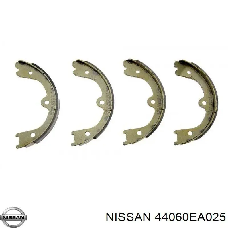 Zapatas de freno de mano 44010EA06A Nissan/Infiniti