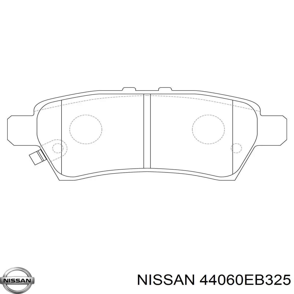 Pastillas traseras de freno Nissan/Infiniti 44060EB325 precio, desde 24,08 EUR