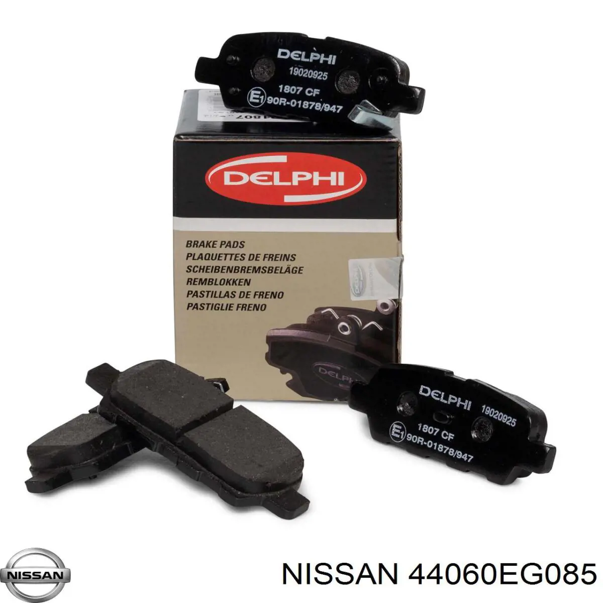 Pastillas traseras de freno Nissan/Infiniti 44060EG085 precio, desde 19,11 EUR
