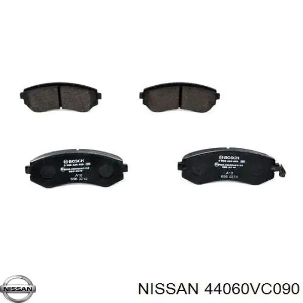 44060VC090 Nissan/Infiniti Pastillas delanteras