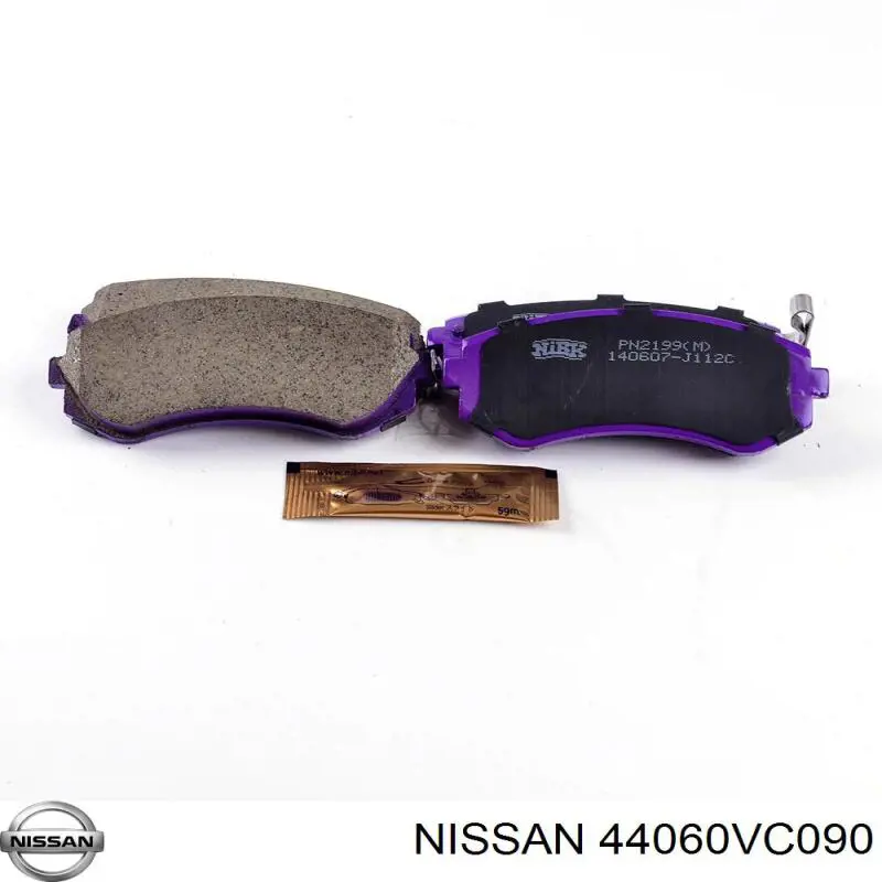 Comprar 44060VC090 Nissan/Infiniti Pastillas delanteras de freno