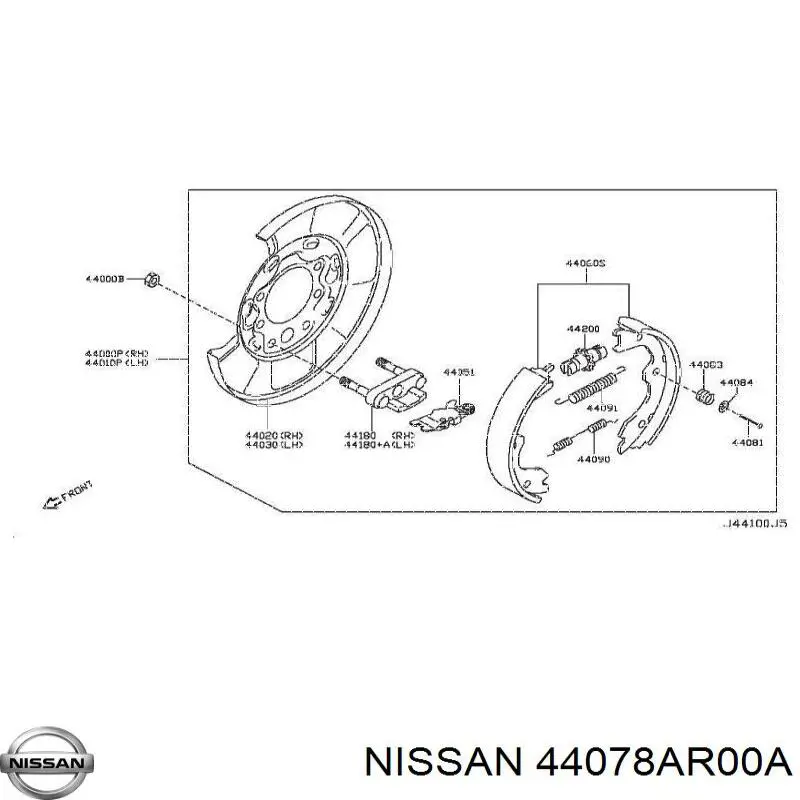 44078AR00A Nissan/Infiniti 