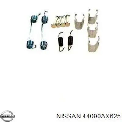 Kit de montaje de zapatas de freno traseras Nissan/Infiniti 44090AX625 precio, desde 7,41 EUR