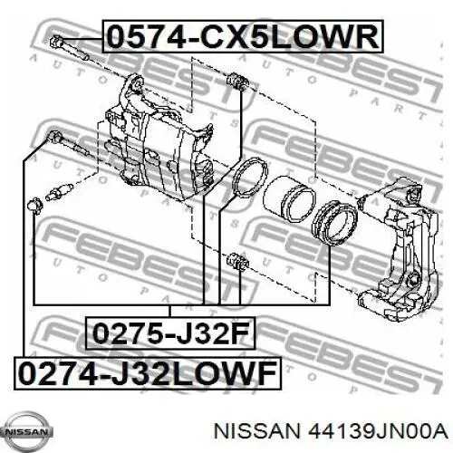 44139JN00A Nissan