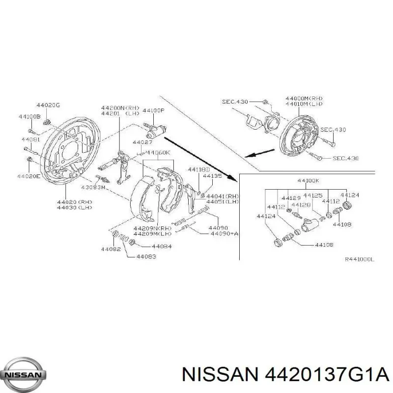 4420137G10 Nissan