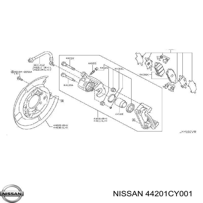  Nissan/Infiniti 44201CY001 precio, desde 134,81 EUR