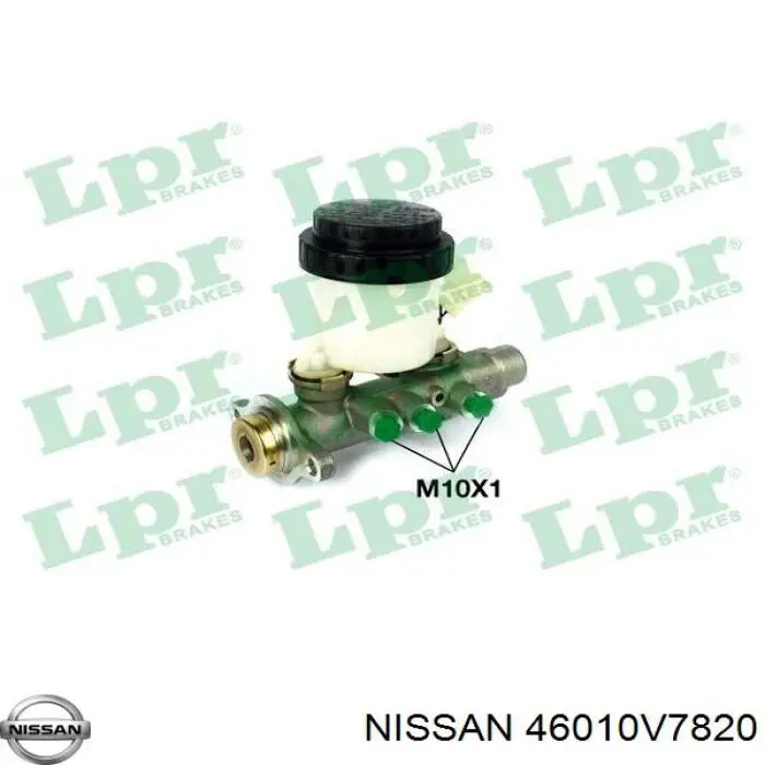 46010V7820 Nissan cilindro principal de freno