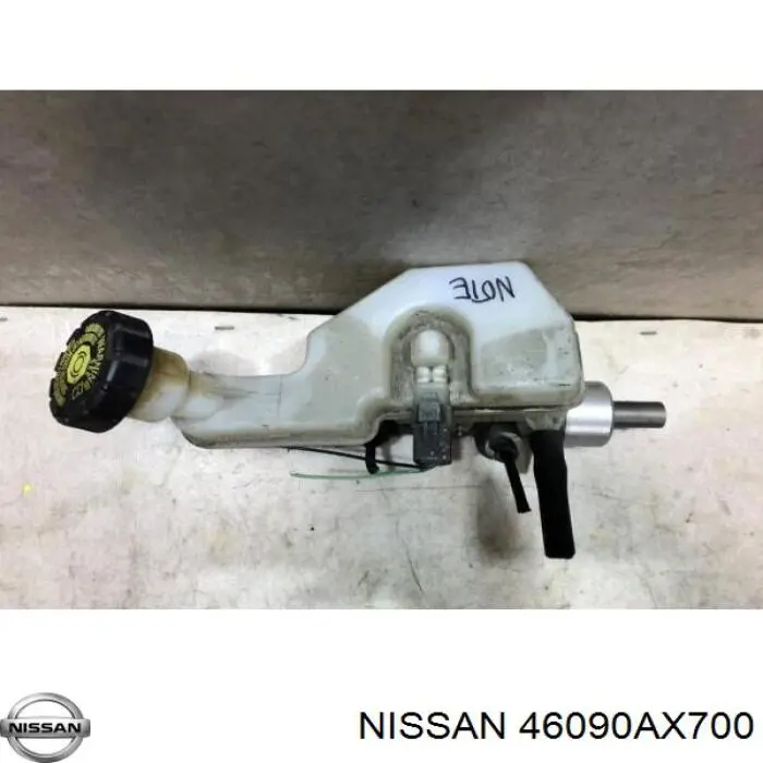 Depósito de líquido de frenos, cilindro de freno principal para Nissan Micra (K12)