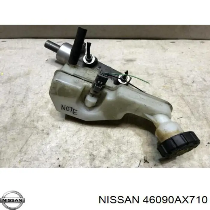 Comprar 46090AX710 Nissan/Infiniti Depósito de líquido de frenos, cilindro de freno principal 