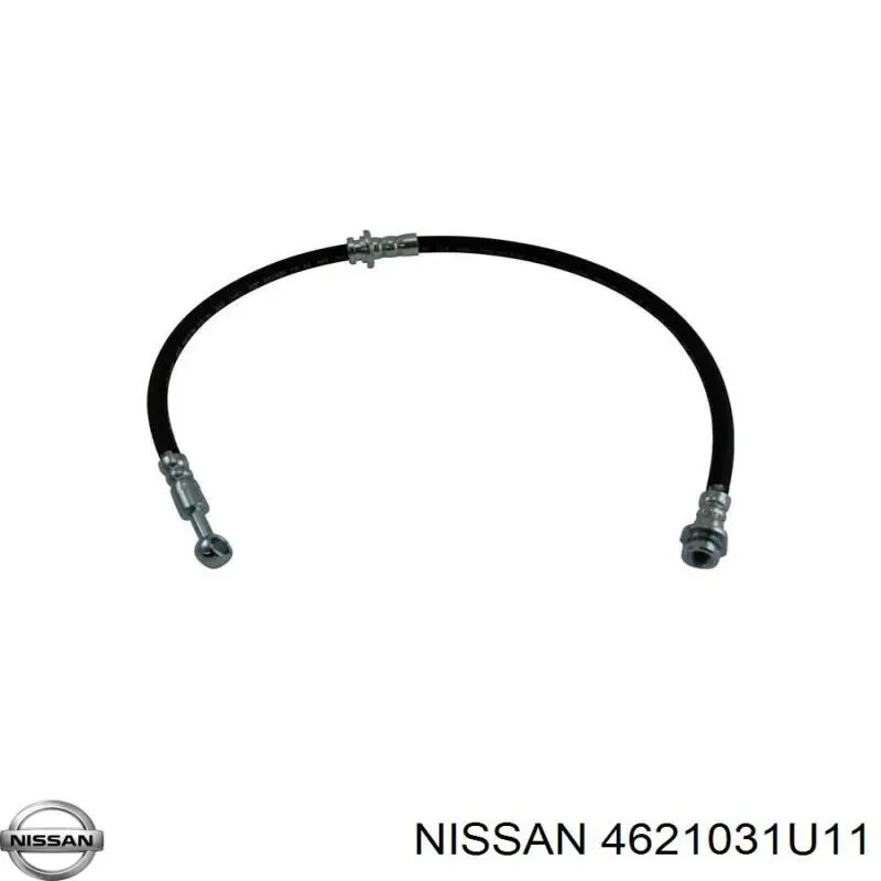 4621031U11 Nissan latiguillos de freno trasero derecho