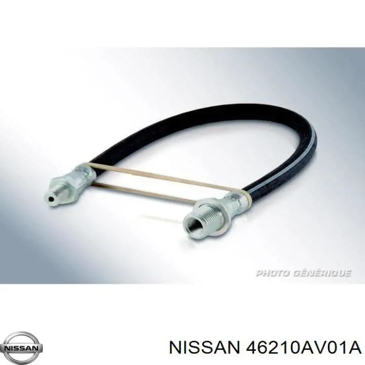 Manguera de freno trasero derecho para Nissan Primera (P12)