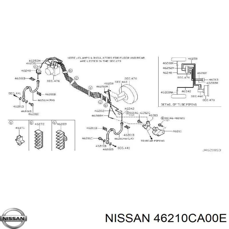 46210CA00E Nissan