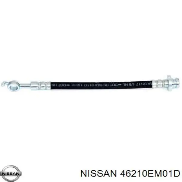 46210EM01D Nissan latiguillos de freno trasero derecho
