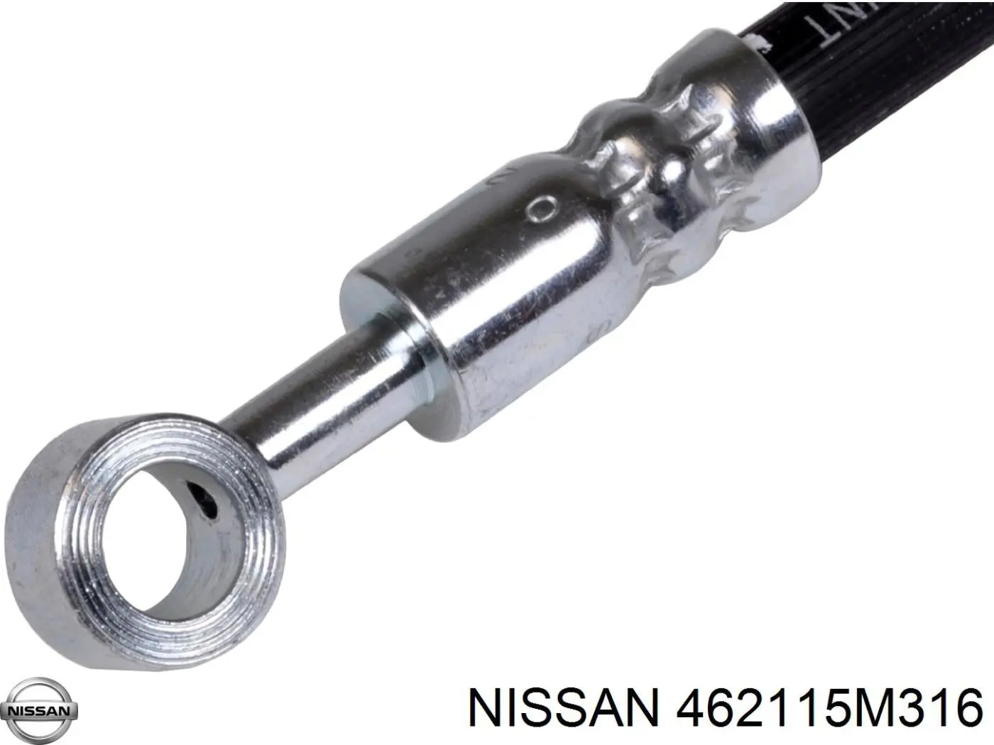 462115M316 Nissan tubo flexible de frenos trasero izquierdo