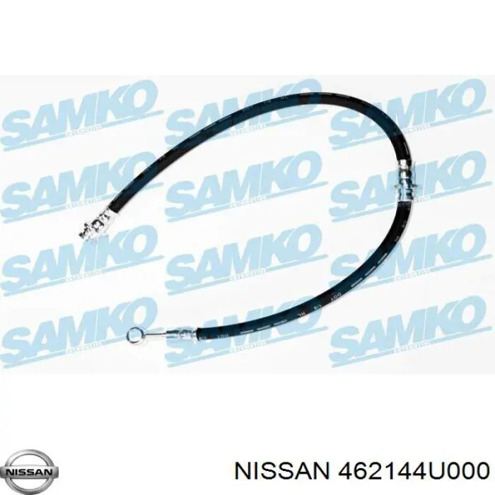 Tubo flexible de frenos trasero derecho para Nissan Almera (V10)