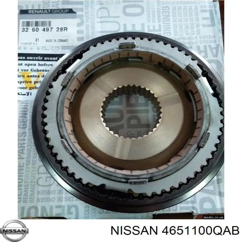 4651100QAB Nissan soporte de pedales