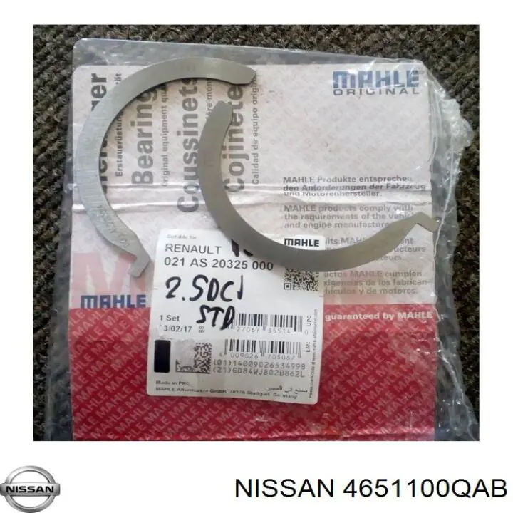 Comprar 4651100QAB Nissan/Infiniti Soporte de pedales