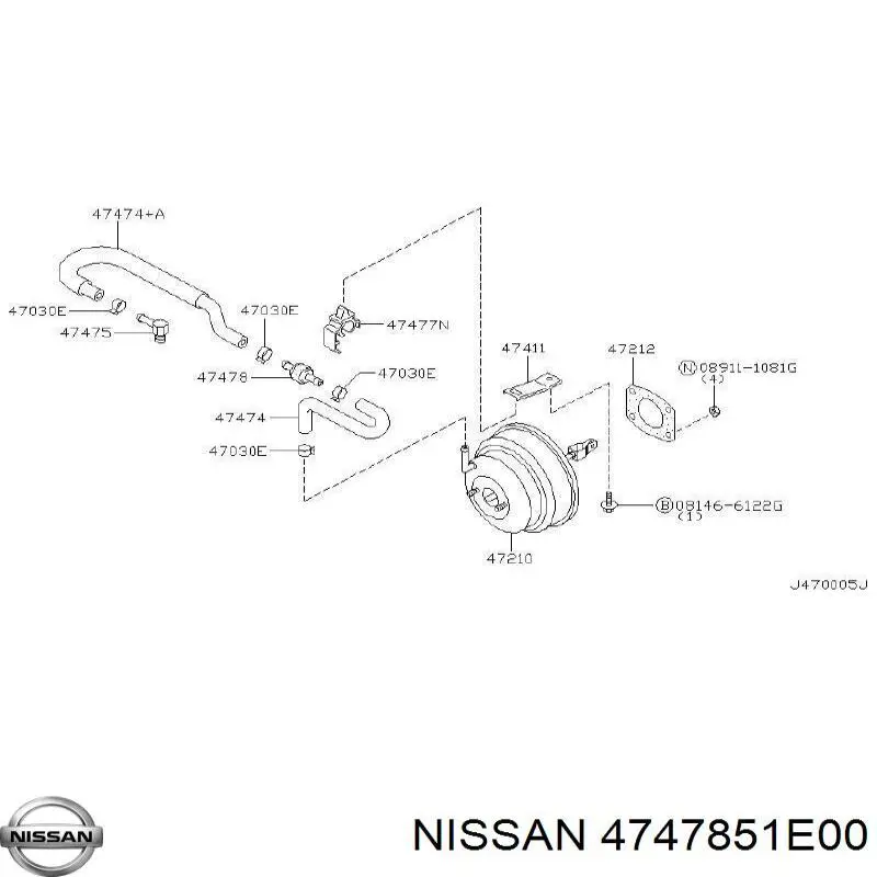 4747851E00 Nissan