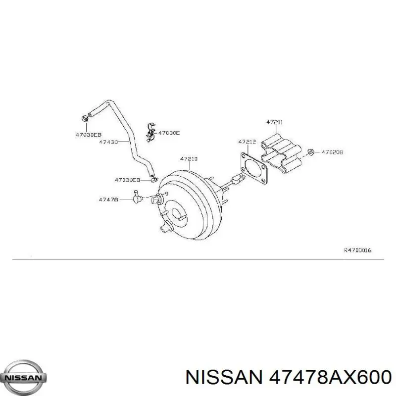  Nissan/Infiniti 47478AX600 precio, desde 4,66 EUR