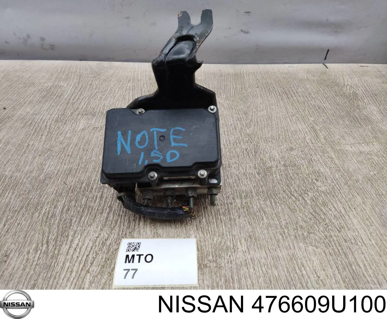 476609U100 Nissan módulo hidráulico abs
