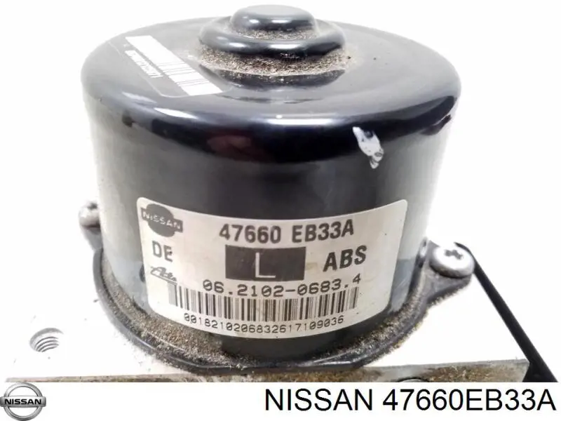 47660EB33A Nissan/Infiniti Unidad de control ABS hidráulico