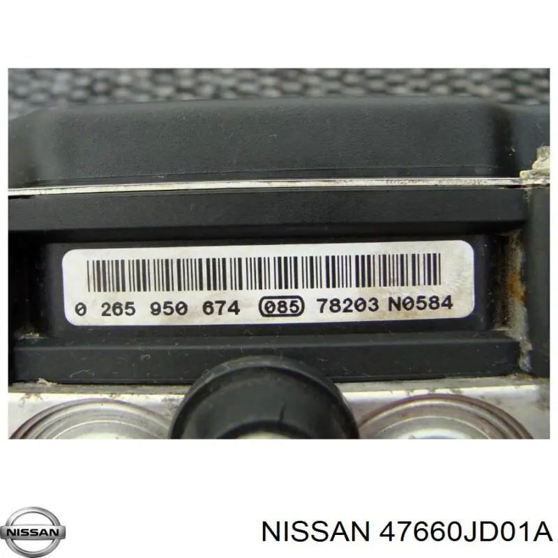 47660JD01A Nissan/Infiniti Unidad de control ABS hidráulico