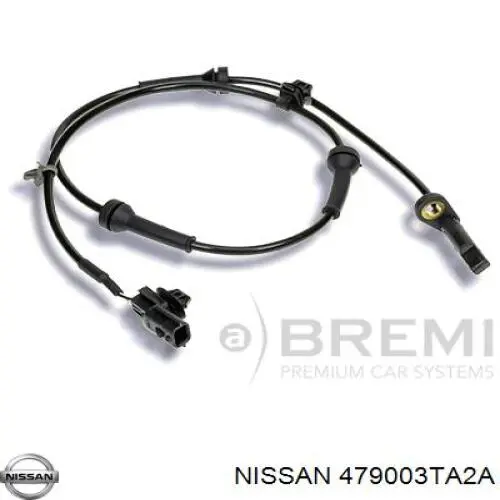 Sensor ABS trasero para Nissan Teana (L33)
