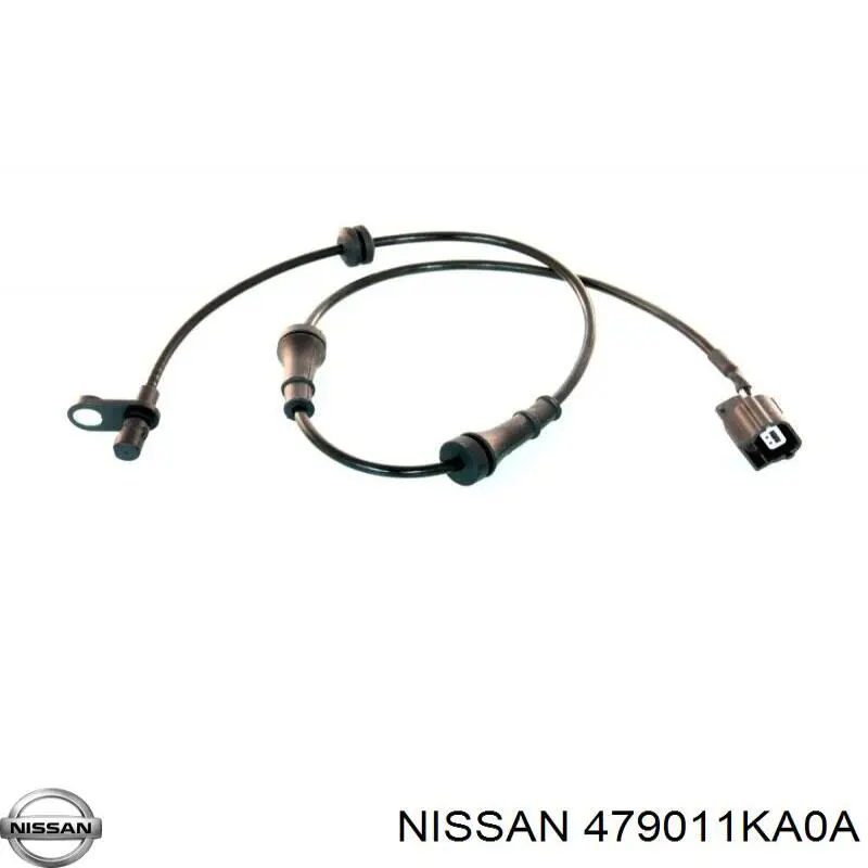 Sensor revoluciones de la rueda, trasero izquierdo para Nissan JUKE (F15)