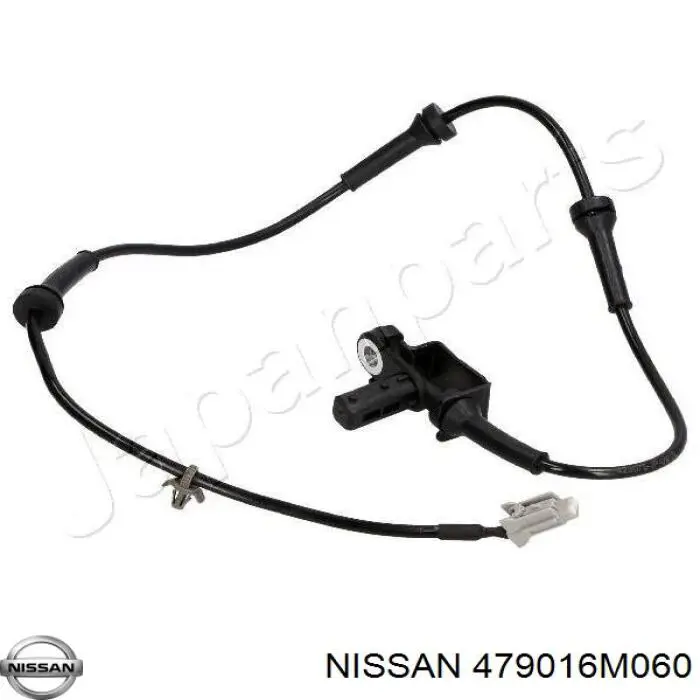 479016M060 Nissan sensor abs trasero izquierdo