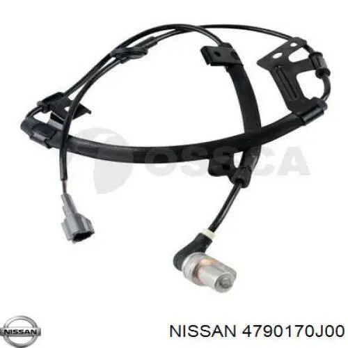 Sensor ABS, rueda trasera izquierda Nissan Primera (P10)