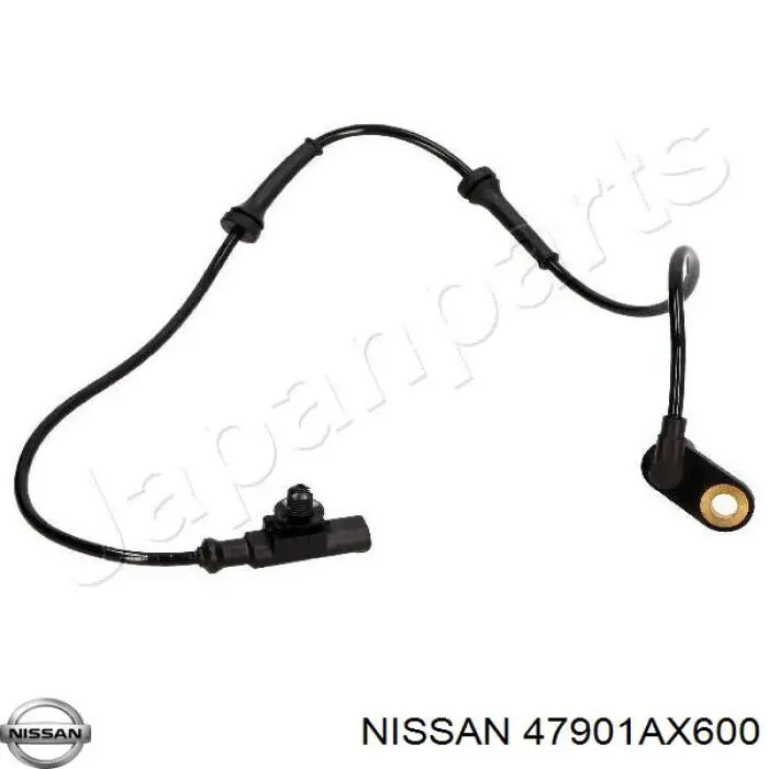 47901AX600 Nissan sensor abs trasero izquierdo