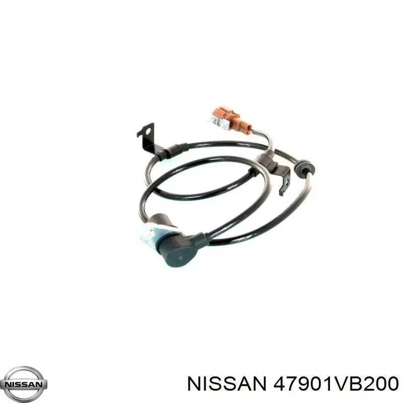 Sensor revoluciones de la rueda, trasero izquierdo para Nissan Patrol (Y61)