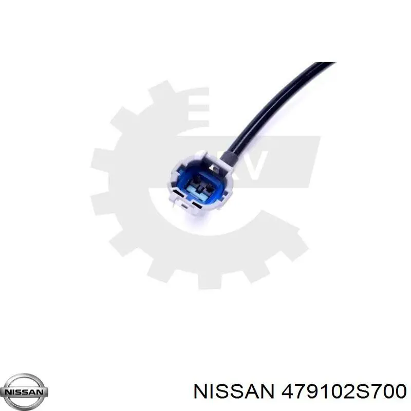 479102S700 Nissan sensor abs delantero derecho