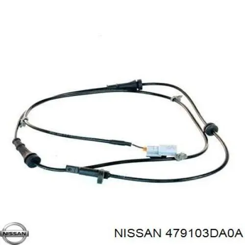 Sensor ABS, rueda delantera para Nissan Tiida (C12)