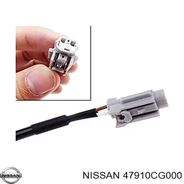 Sensor ABS de rueda delantera Nissan/Infiniti 47910CG000 precio, desde 23,61 EUR
