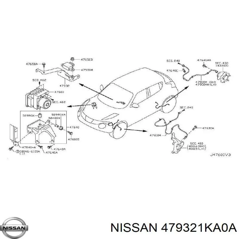 479321KA0A Nissan/Infiniti 