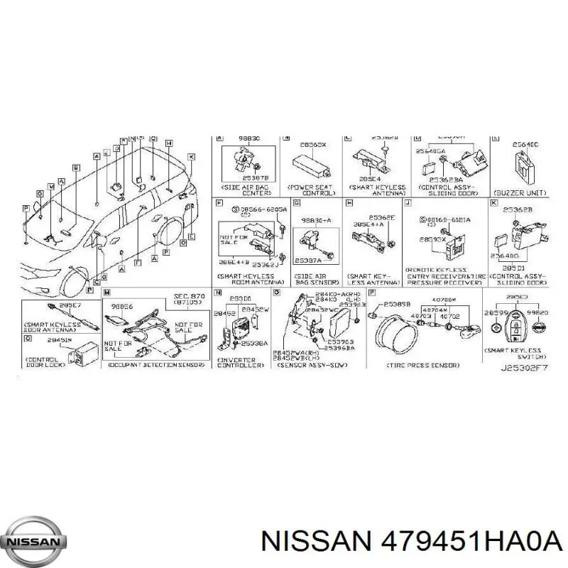 Sensor de ángulo de giro del volante Nissan/Infiniti 479451HA0A precio, desde 153,91 EUR
