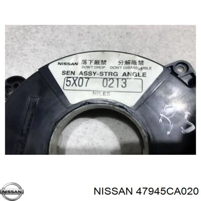 Sensor ángulo dirección 47945CA020 Nissan