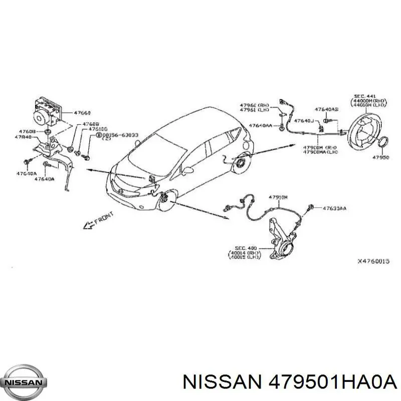 479501HA0A Nissan