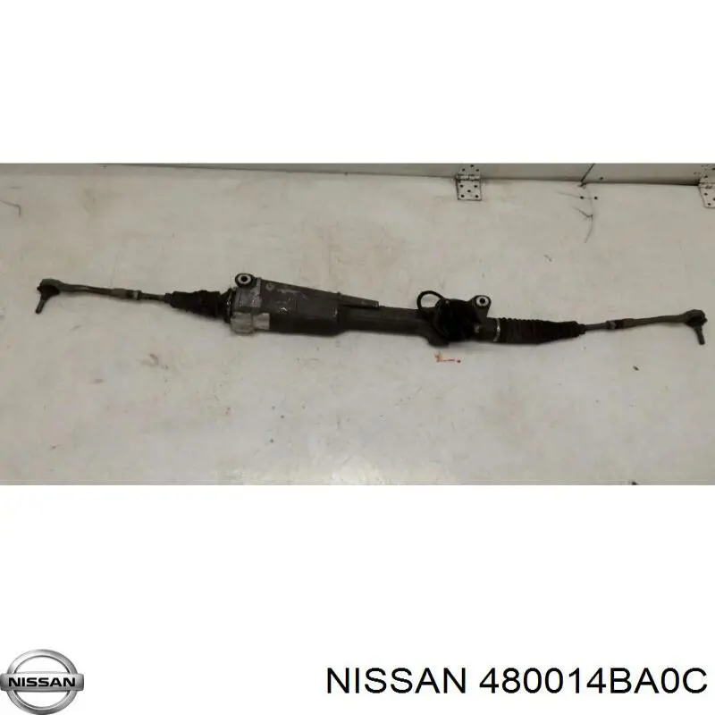 480014BA0C Nissan cremallera de dirección