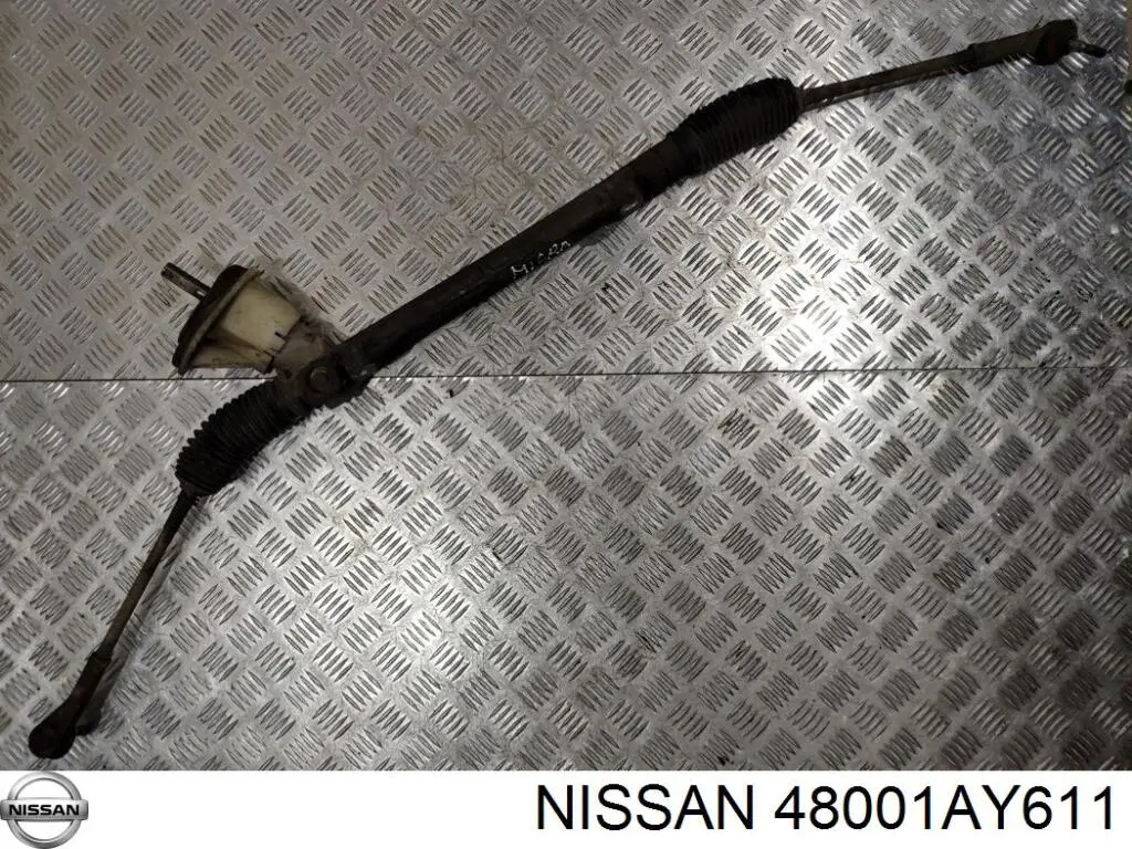 48001AY611 Nissan cremallera de dirección