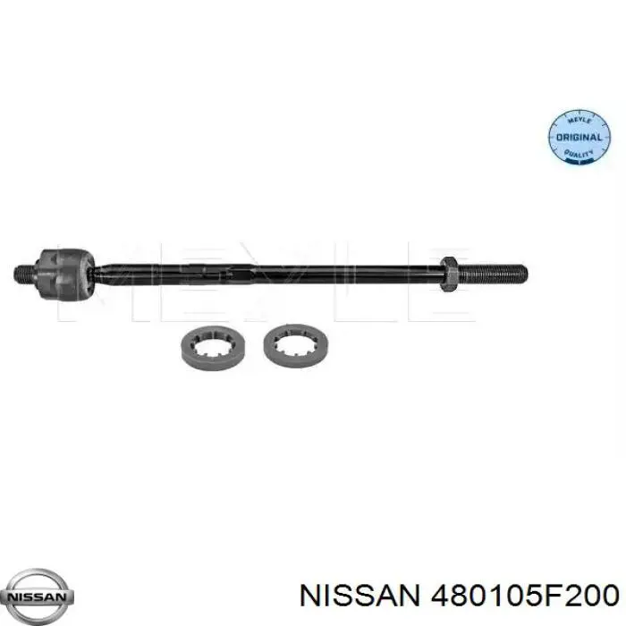 480105F200 Nissan cremallera de dirección