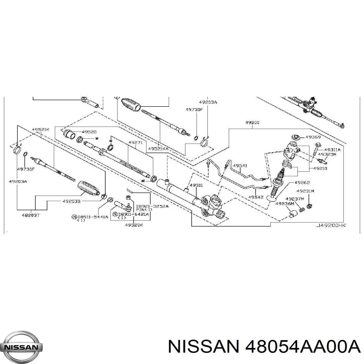 48054AA00A Nissan/Infiniti 
