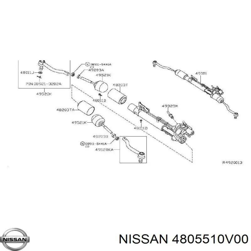  Nissan/Infiniti 4805510V00 precio, desde 17,58 EUR