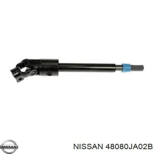 48080JA02B Nissan columna de dirección inferior