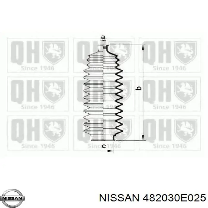 Comprar 482030E025 Nissan/Infiniti Plumero de dirección