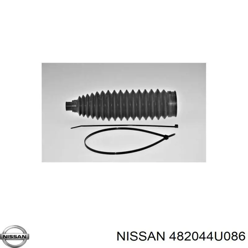 482048H325 Nissan bota de direccion izquierda (cremallera)